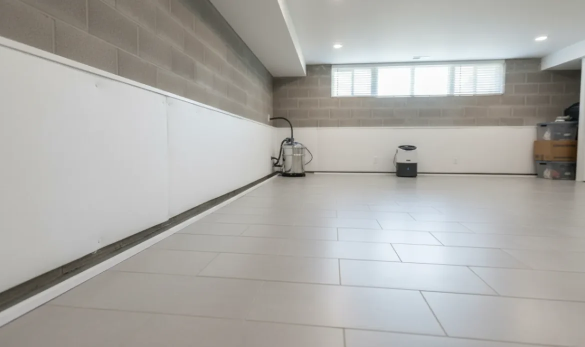 Basement Waterproofing - unico construction