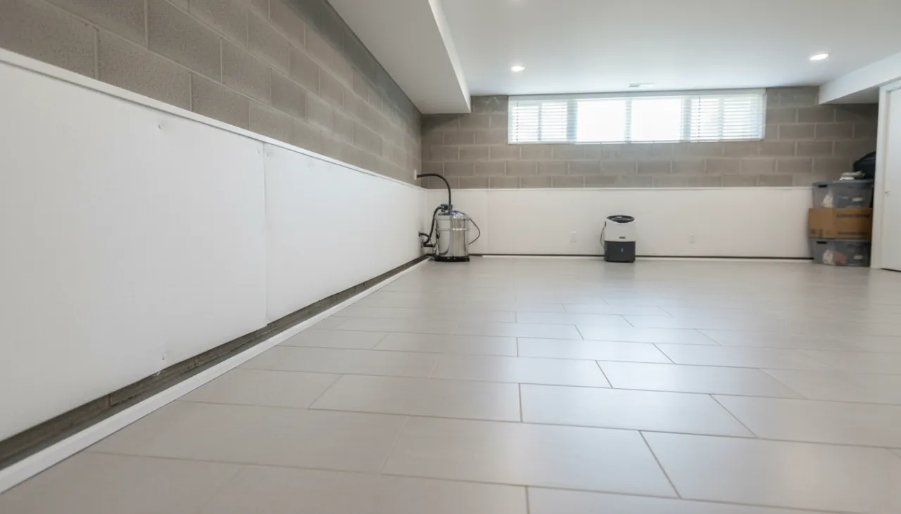 Basement Waterproofing - unico construction