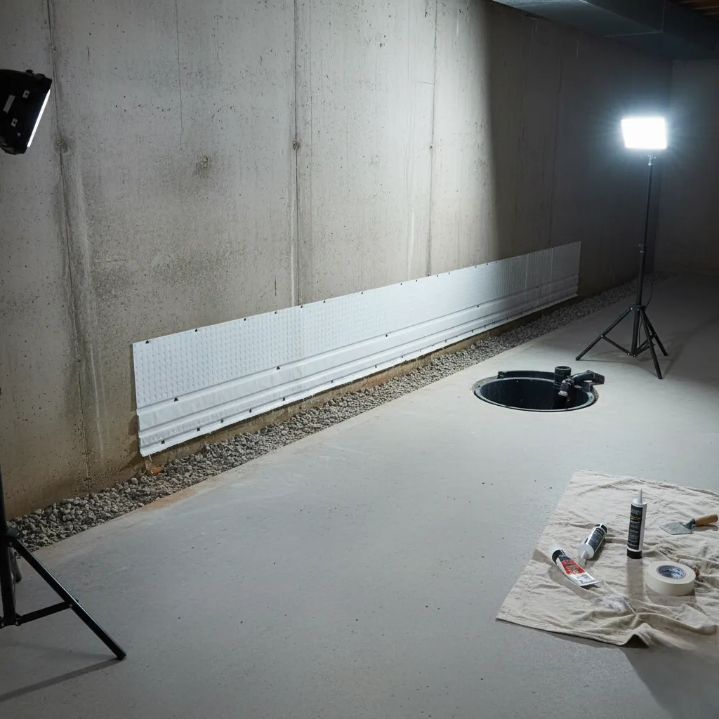 Basement Waterproofing - unico construction