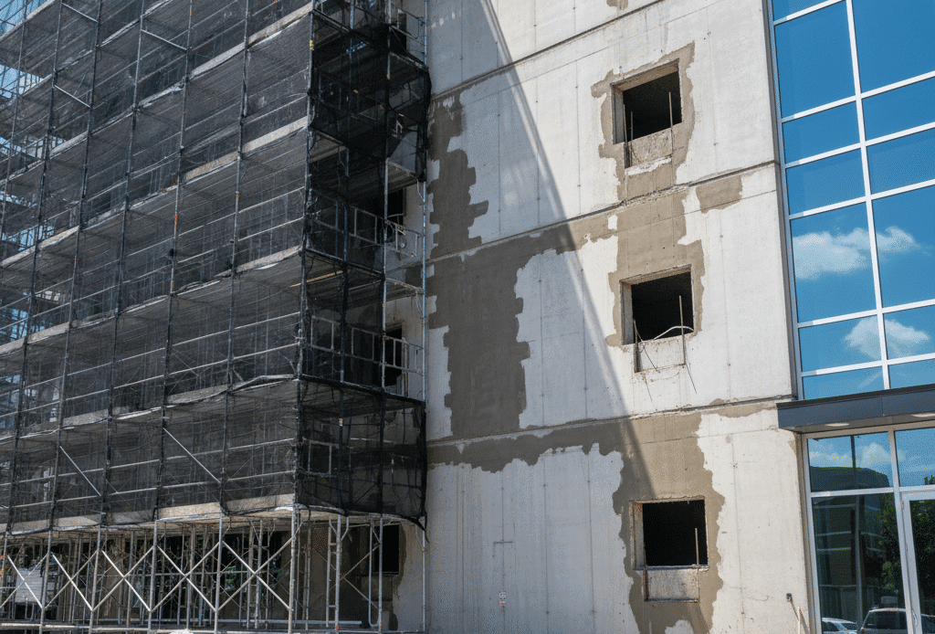 Exterior Façade Repair unico construction