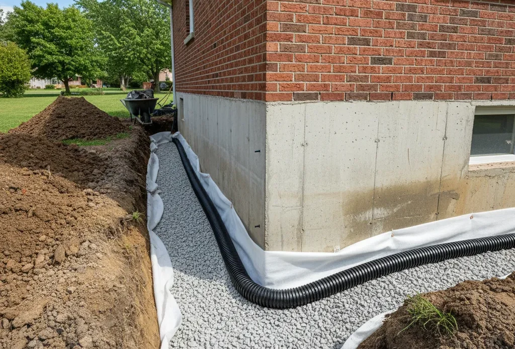 Foundation Drainage System-unico construction